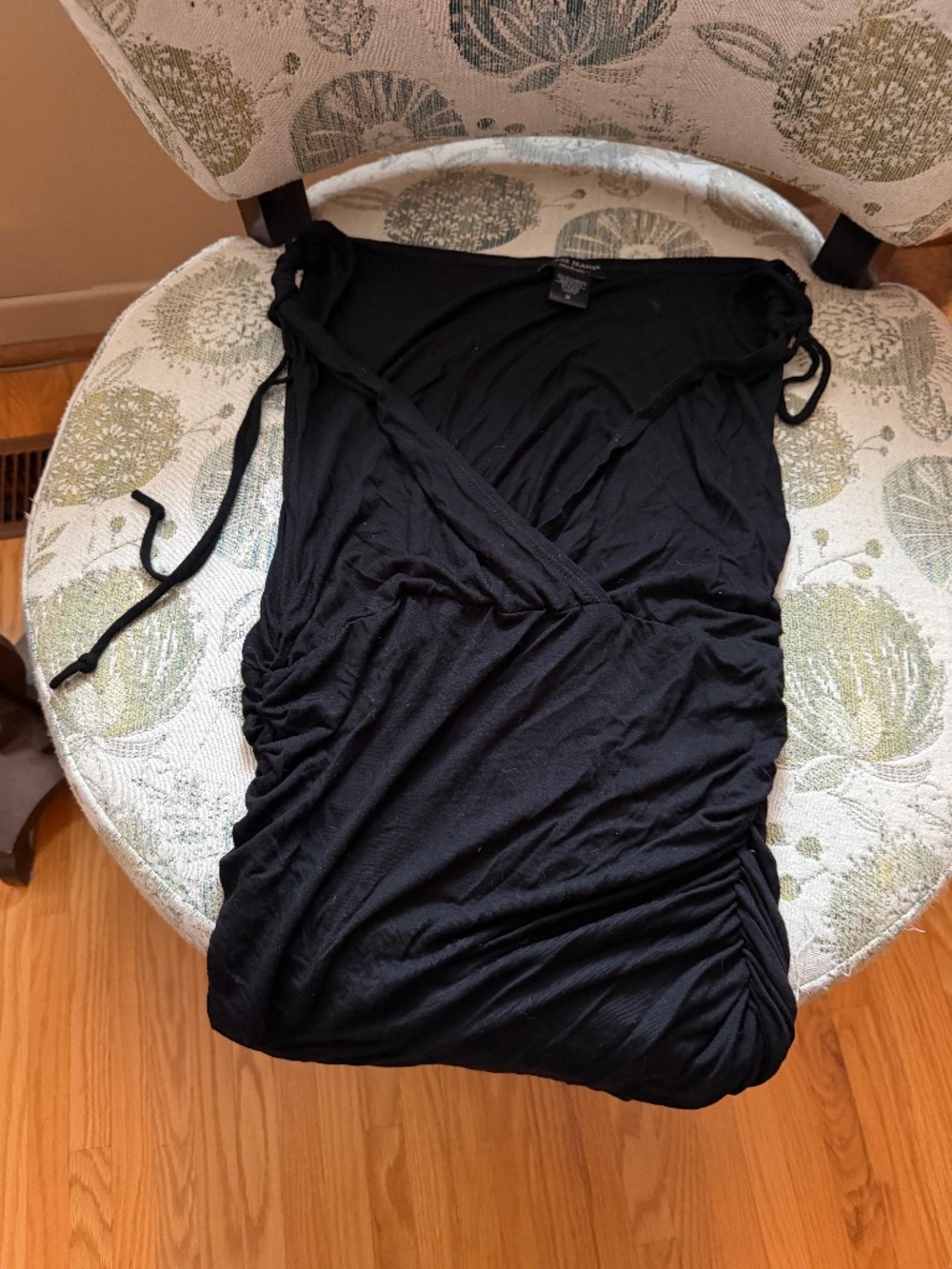 Guess Black Crossover Front Tank Tee - medium